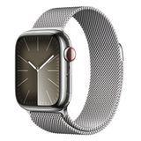  Đồng hồ Apple Watch Series 9 Stainless Steel 41mm qua sử dụng 