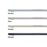  MacBook Air 15 inch M4 10-Core CPU | 10-Core GPU 16GB 256GB SSD 
