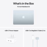  MacBook Air 15 inch M4 10-Core CPU | 10-Core GPU 16GB 512GB SSD 