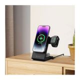  Đế sạc du lịch MAZER 3-in-1 CHARGING STAND MAGFOLD03-BK 