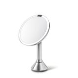  simplehuman 8-inch sensor mirror round 