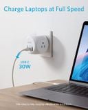  Ổ cắm điện Anker PowerExtend USB-C Plug 3 Cube 