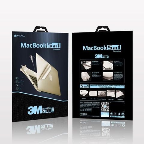  Dán toàn thân Mocoll 5in1 cho MacBook Air 13