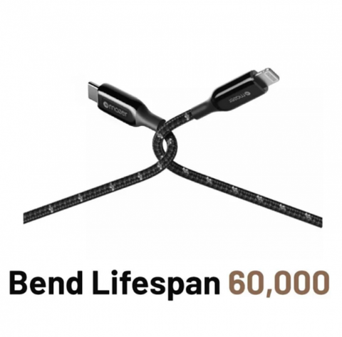  Dây Cáp MAZER POWER.LINK II USB-C TO Lightning PD30W (2.5m) 