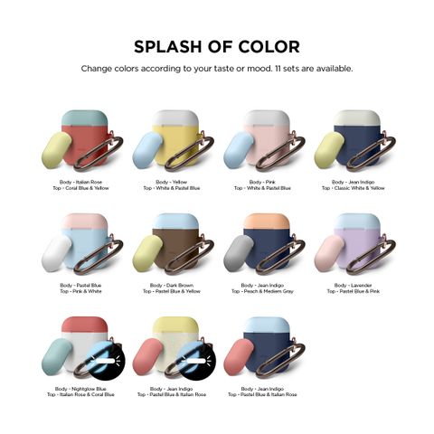  Ốp Elago A2 Duo Hang Airpods 