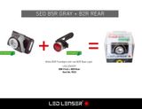  Bộ đèn pin xe đạp LedLenser SEO B5R Grey Dual 