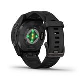  Garmin Fenix 7S Pro - Sapphire Solar - Carbon Gray DLC Titanium with Black Band 