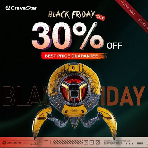  GravaStar Mars Pro Wireless Bluetooth Speaker 