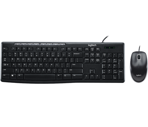  Combo Bàn Phím Và Chuột Có Dây Logitech MK200 