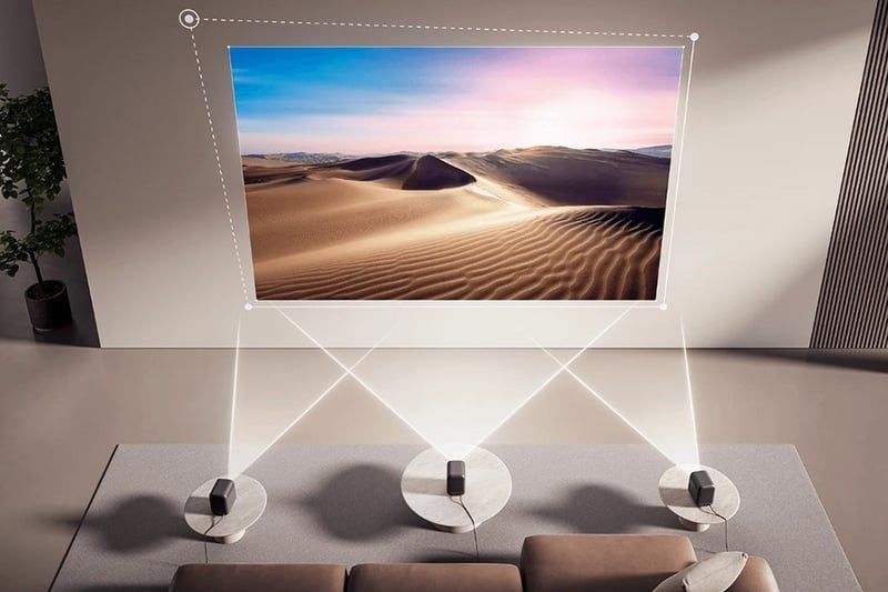  Máy chiếu Xiaomi Smart Projector L1/FHD 1080P/200ANSI/Google TV 