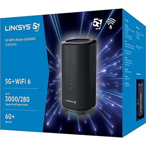  Bộ phát 5G WiFi 6 LinkSys FGW3000 - 64 User kết nối đồng thời 