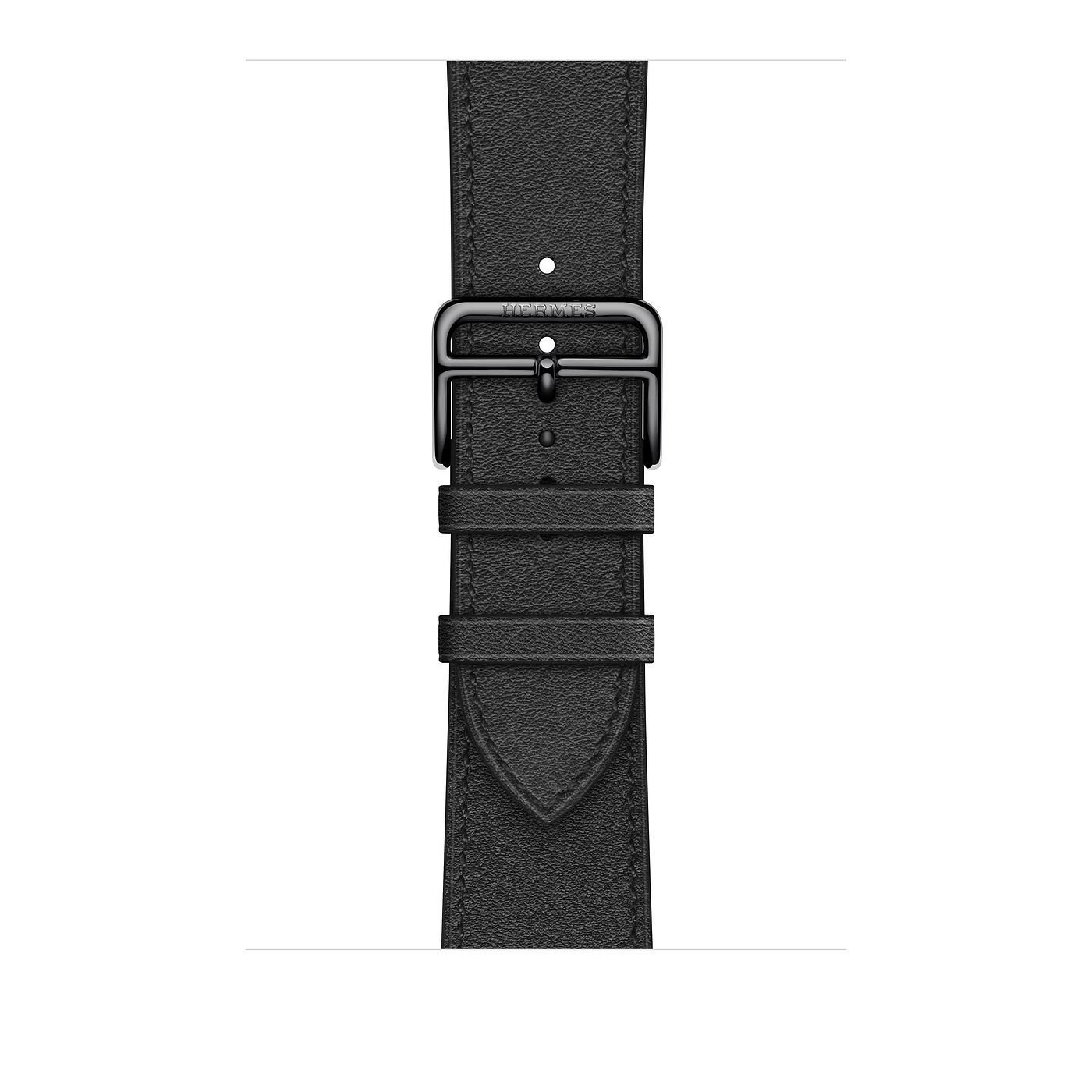 Apple Watch 44mm Herm s Space Black Stainless Steel Case with