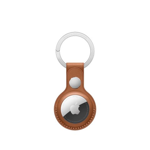  Apple AirTag Leather Key Ring 