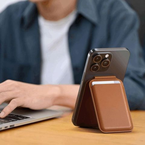 Ví đựng thẻ kiêm giá đỡ Satechi Magnetic Wallet Stand 