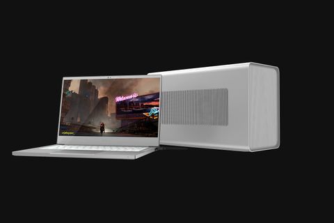  Razer Core X  Mercury Thunderbolt 3 Graphics Expansion Chassis with 650W Power Supply 