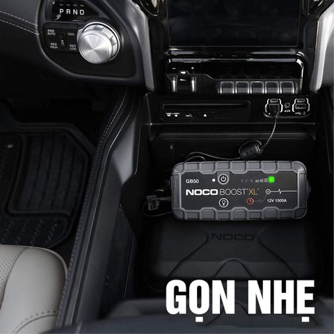  Pin dự phòng kiêm bộ khởi động xe NOCO GB50, 1500A 