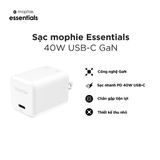  Sạc mophie Essentials 40W 1C GaN 