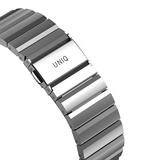  Dây Đeo UNIQ Strova Steel Link Band For Apple Watch 45mm 