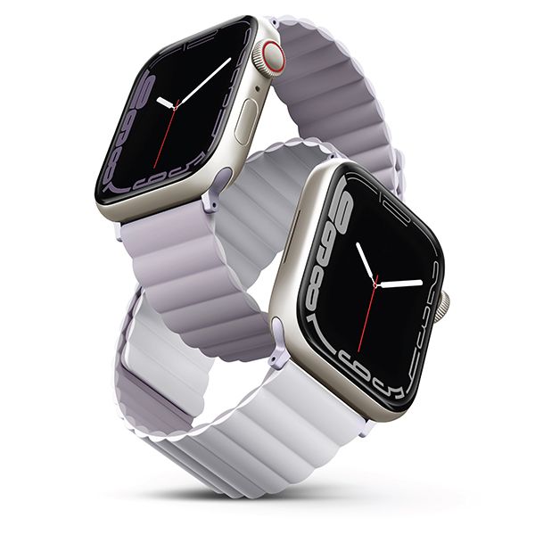  Dây đeo UNIQ Revix Reversible Magnetic Silicone Strap cho Apple Watch 41/40/38mm 