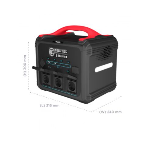  Trạm điện di động Energizer 1100Wh 1200W LMFP 