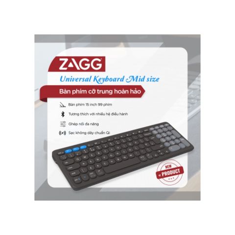  Bàn phím ZAGG Universal Keyboard Mid size 