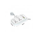  Ổ điện đa năng 2AC kèm 3USB-A và 1USB-C sạc nhanh PD (max 20W) - White - EPB2503EUWE 
