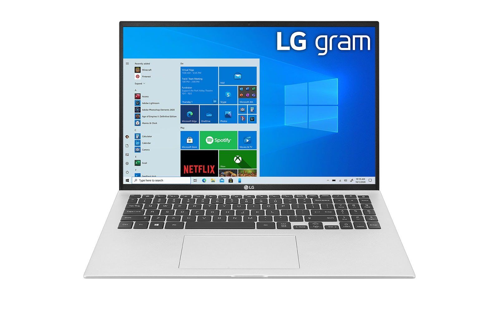  Laptop LG gram 16'' Core™ i7 2.8Ghz 16GB 256GB (2021) 