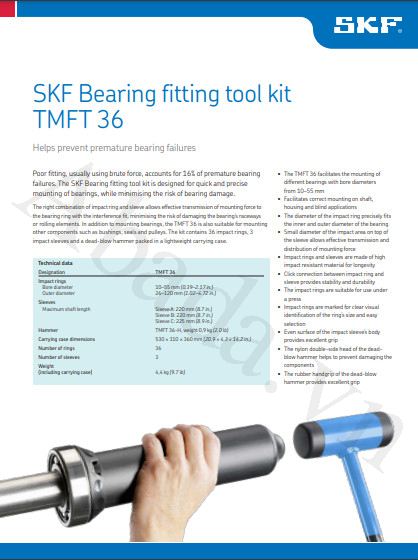 Bộ dụng cụ lắp vòng bi TMFT 36 SKF