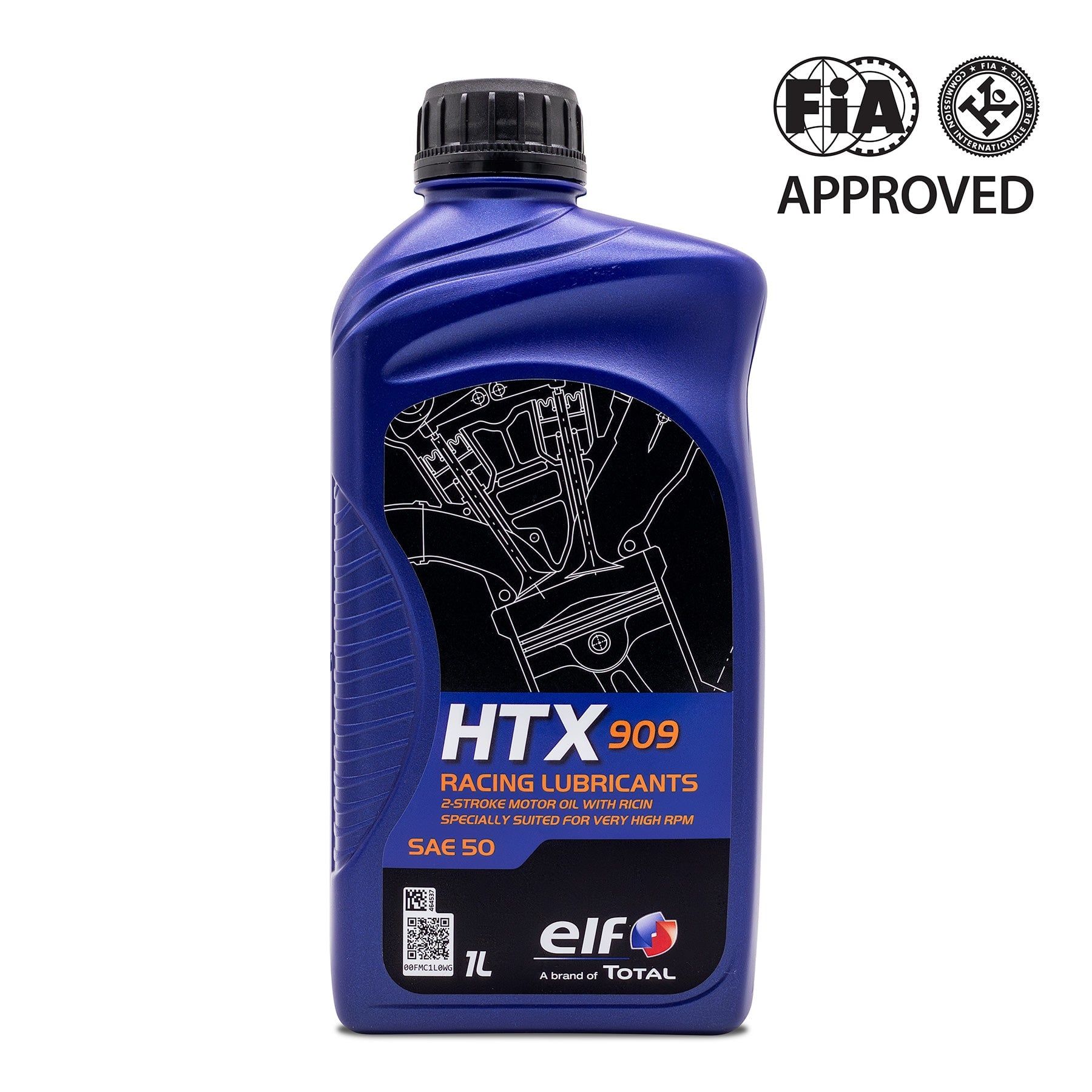  [ORDER] Elf HTX 909 Castor & Synthetic Oil - 1L 