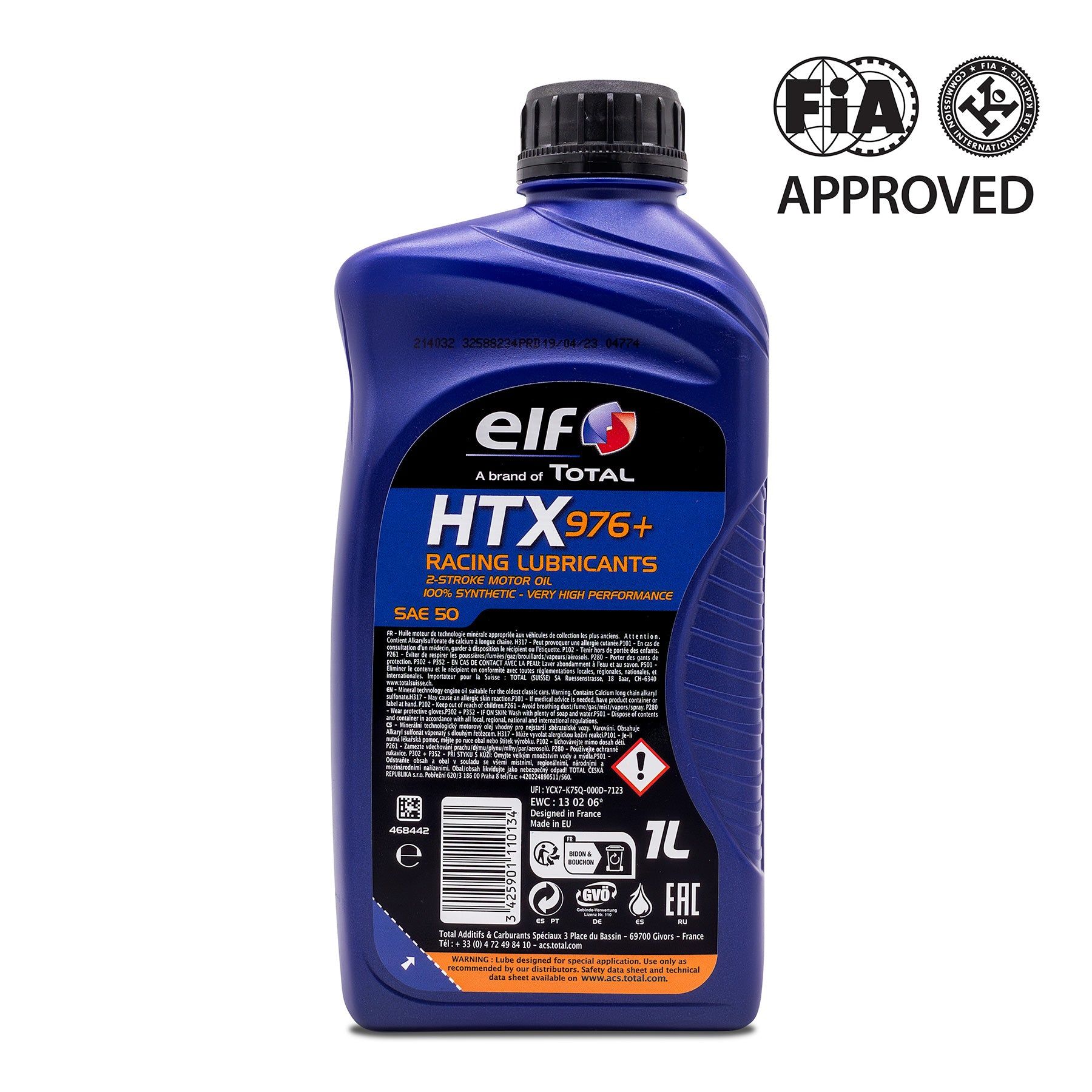  [ORDER] Elf HTX 976+ 100% Synthetic Oil - 1L 