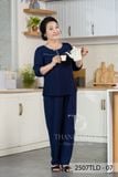 2507TLD - Đồ bộ Tole nữ trung niên mặc nhà Thành Duyên bông tay lỡ, quần dài (33)