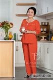 2507TLD - Đồ bộ Tole nữ trung niên mặc nhà Thành Duyên bông tay lỡ, quần dài (33)