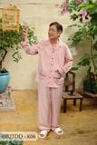 Đồ bộ Kate ông mặc nhà Thành Duyên quần dài, tay dài, thoáng mát, không rút -4582TDD