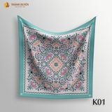 Khăn Lụa nhà Thành Duyên, kích thước 90x90, màu sắc đa dạng (10.2023)