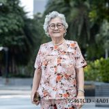 9546TCD(4A) Đồ bộ bông cho bà mặc nhà Thành Duyên chất liệu Thun cao cấp, cổ tròn, tay ngắn, quần dài (03-2024)