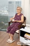Đồ bộ thun  cho bà mặc nhà Thành Duyên cổ tròn, tay sát nách, quần lửng- 9538SNL (6-24)