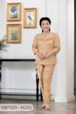 1507TLD - Đồ bộ Tole nữ trung niên mặc nhà Thành Duyên bông, tay lỡ, quần dài (03-24)