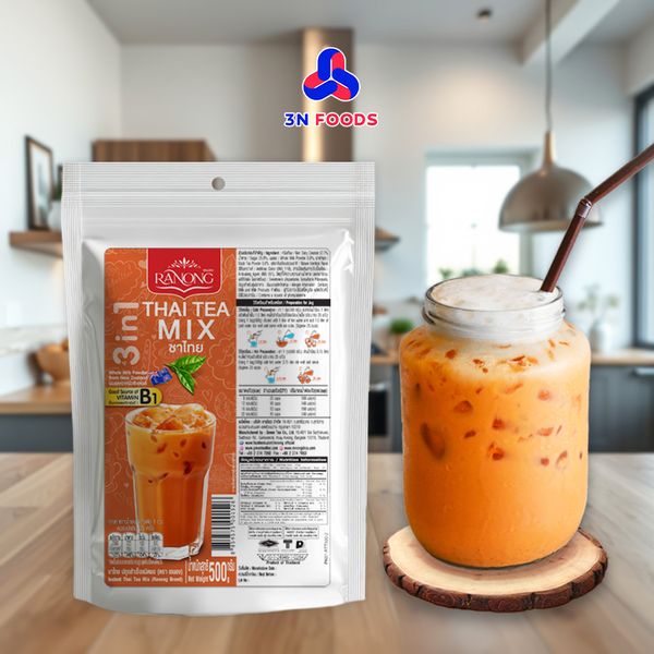  Trà sữa Thái hòa tan Ranong Tea 500g 
