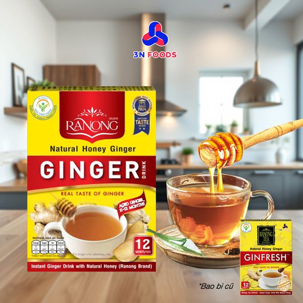  Trà gừng mật ong Ranong Tea 144g 