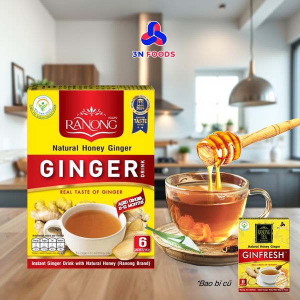  Trà gừng mật ong Ranong Tea 72g 