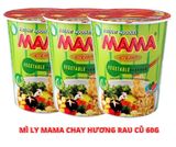  Combo 6 ly Mì MAMA Chay Hương Rau Củ 60g 