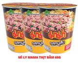  Combo 6 ly Mì MAMA Thịt Bằm 60g 