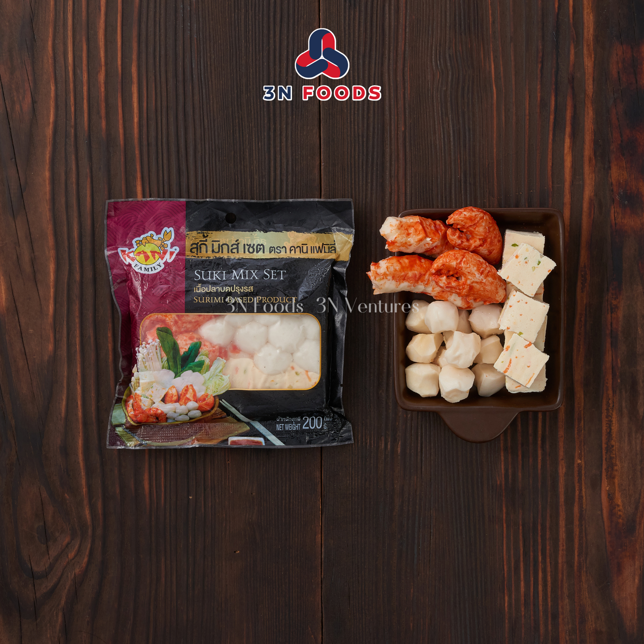  Surimi thập cẩm - Kani Family Suki Mixset 