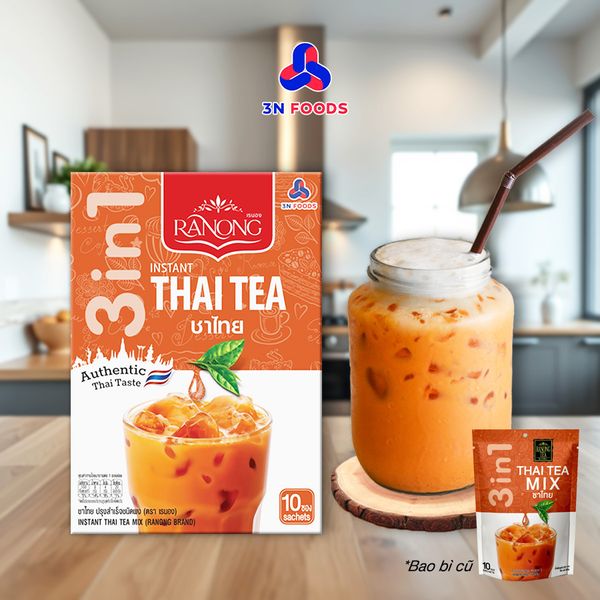  Trà sữa Thái hòa tan Ranong Tea 200g 