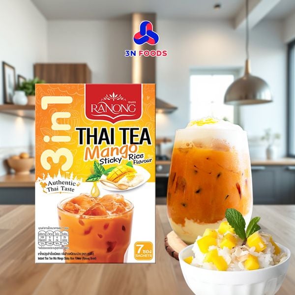  Trà sữa xôi xoài Ranong Tea 140g 
