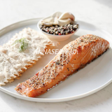 Cá hồi xông khói vị tỏi và tiêu đen