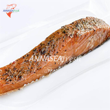 Cá hồi xông khói vị tỏi và tiêu đen