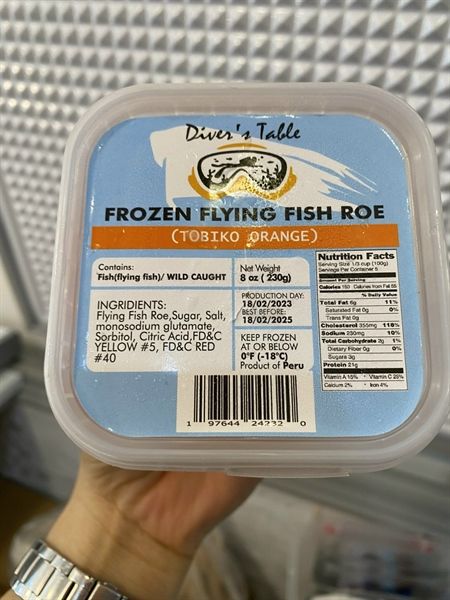 Trứng Cá Chuồn Cam 230gr