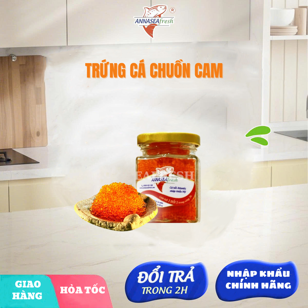 Trứng Cá Chuồn Nhập Khẩu Mỹ 60gr