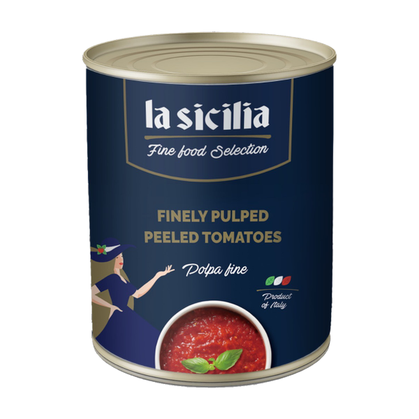  Cà Chua Lột Vỏ Nghiền Nhuyễn La Sicilia 4.1kg 